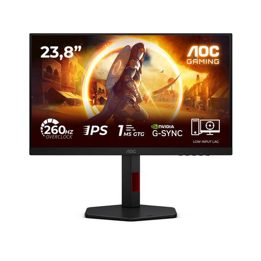 EAN 4038986183239 - AOC G4 24G4ZR pantalla para PC 60,5 cm (23.8") 1920 x 1080 Pixeles Full HD LED Negro, Rojo imagen 1
