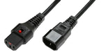 EAN 5706998287434 - Microconnect PC1003 cable de transmisión Negro 1,5 m C13 acoplador C14 acoplador imagen 1