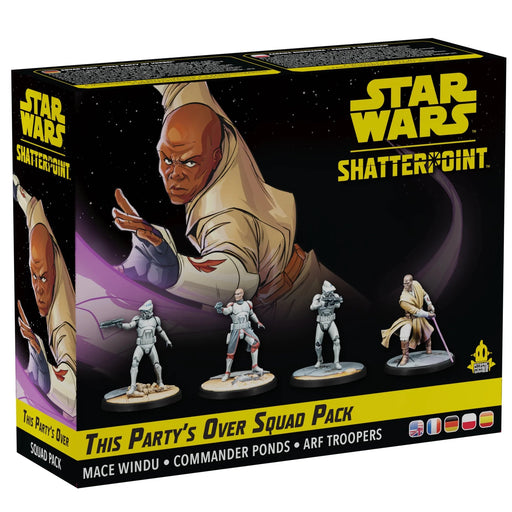 EAN 0841333122362 - Asmodee Star Wars: Shatterpoint - This Party's Over: Mace Windu Squad Pack Figura imagen 1