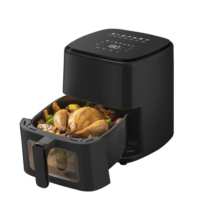EAN 5907207221779 - Extralink Home SJ-500 5L Sencillo 1500 W Freidora de aire caliente Negro imagen 1