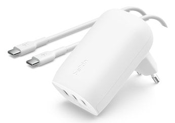 EAN 0745883860081 - Belkin WCC002VFWH cargador de dispositivo móvil Portátil, Smartphone, Tableta Blanco Corriente alterna Ca imagen 1