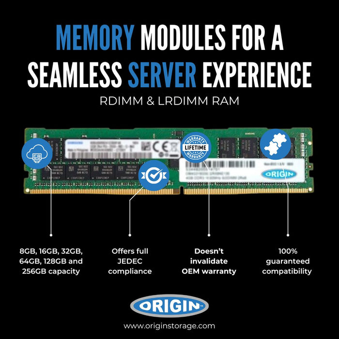 EAN 5056006143277 - Origin Storage OM32G42666R2RX4E12 módulo de memoria 32 GB 1 x 32 GB DDR4 288-pin DIMM ECC imagen 6