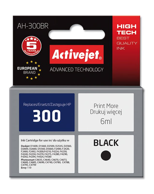 EAN 5901443014751 - Activejet AH-300BR cartucho de tinta 1 pieza(s) Compatible Alto rendimiento (XL) imagen 1
