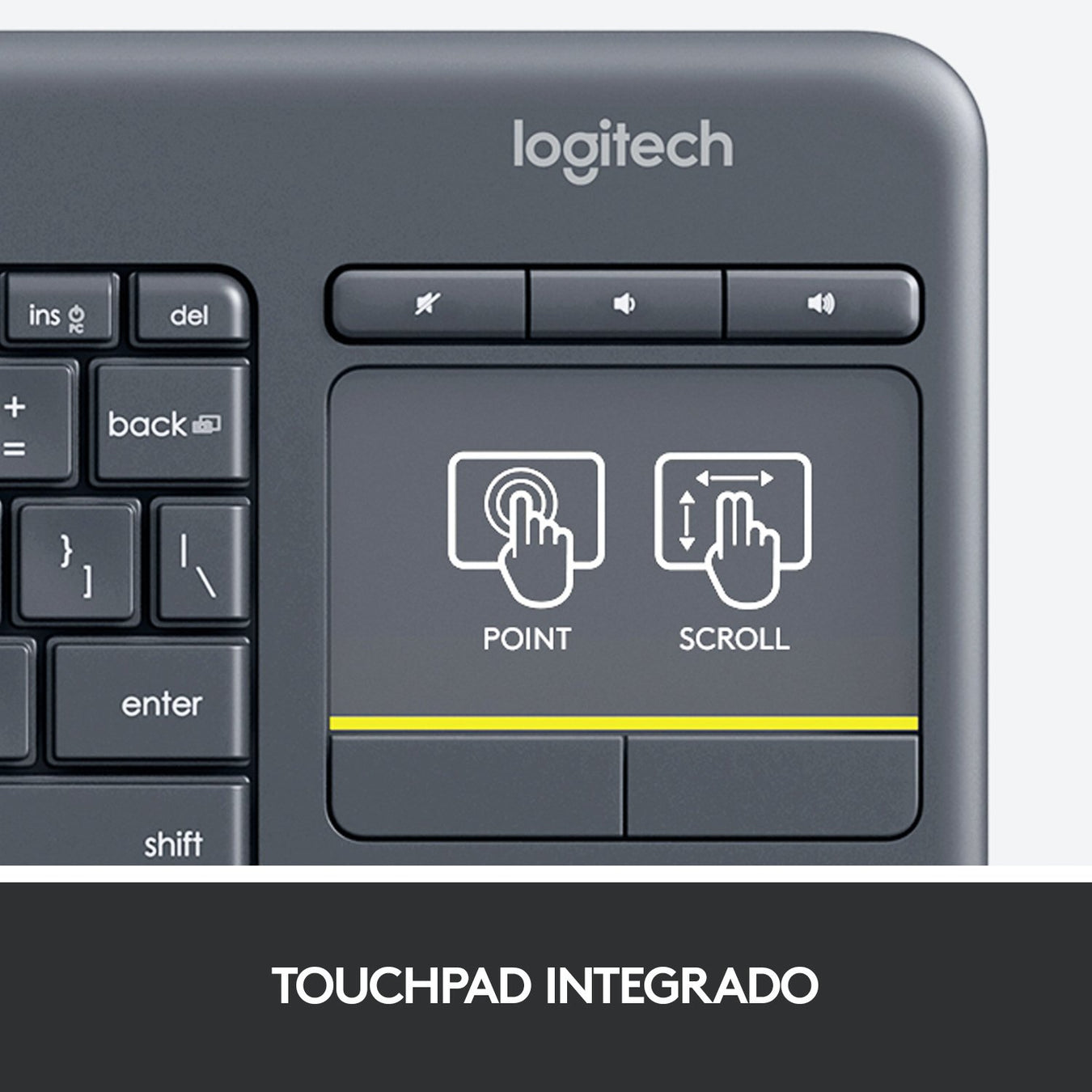 Teclados con touchpad