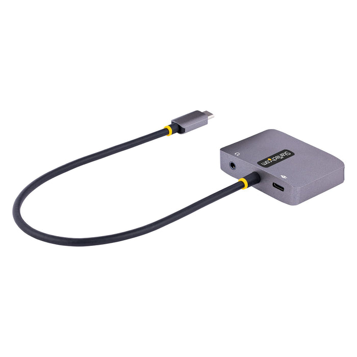 EAN 0065030895590 - StarTech.com 122-USBC-HDMI-4K-VGA Adaptador gráfico USB 3840 x 2160 Pixeles Gris imagen 2