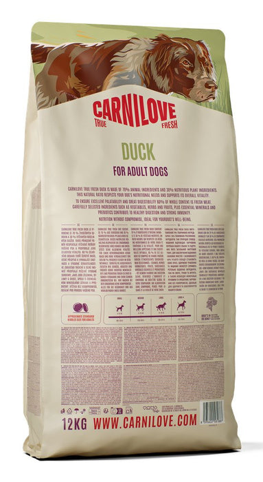 EAN 8595602581887 - CARNILOVE 100173732 comida seca para perros 12 kg Adulto Pato imagen 3