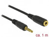 EAN 4043619857012 - DeLOCK 85701 cable de audio 1 m 3,5mm Negro imagen 1