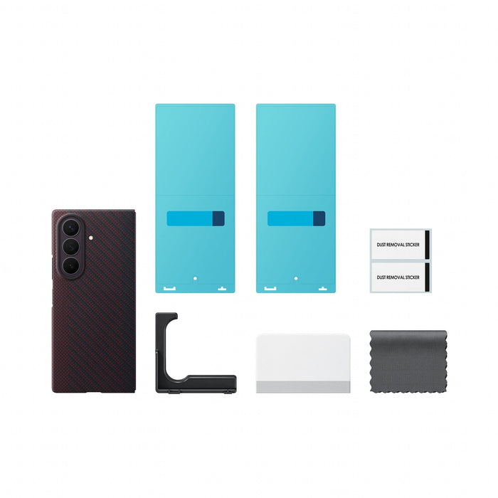 EAN 8806099238117 - Samsung EF-KF976SREGWW funda para teléfono móvil 20,3 cm (8") Rojo imagen 4