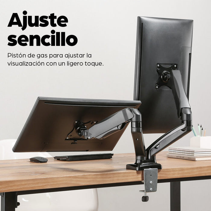 EAN 766623462501 - Manhattan 462501 soporte para monitor 81,3 cm (32") Escritorio Negro imagen 16