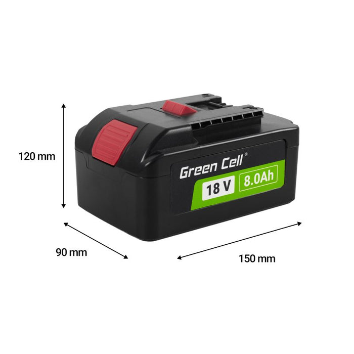 EAN 5904326375154 - Green Cell PTBO18V8 batería de mochila sin cables Ión de litio 8 Ah 18 V imagen 4