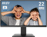 EAN 4711377215916 - MSI PRO MP223 E2 pantalla para PC 54,5 cm (21.4") 1920 x 1080 Pixeles Full HD LED Negro imagen 6
