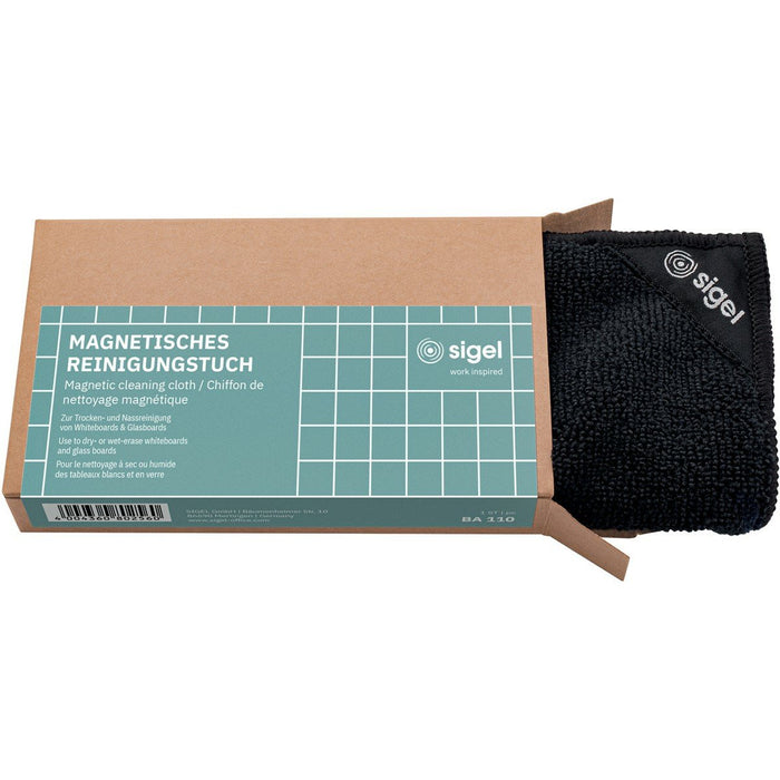 EAN 4004360802560 - Sigel BA110 trapo para limpiar Microfibra, Neodimio Negro 1 pieza(s) imagen 3