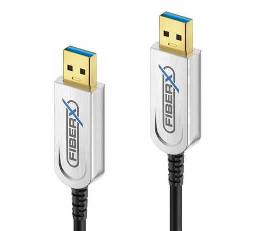 EAN 4251364732076 - FiberX FX-I640-010 cable USB USB 3.2 Gen 1 (3.1 Gen 1) 10 m USB A Negro, Plata imagen 1