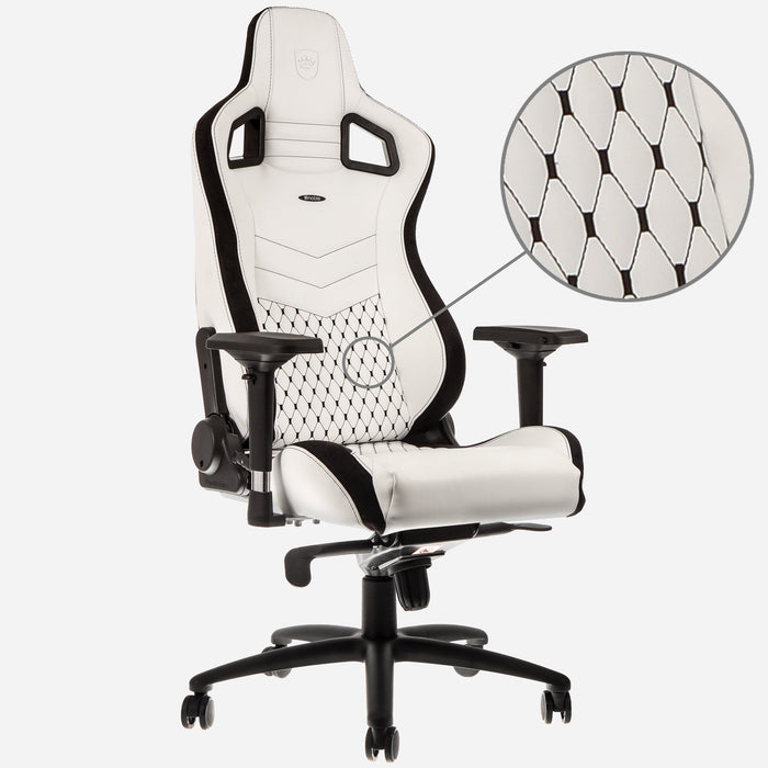 EAN 4251442501037 - noblechairs Epic Asiento acolchado Negro, Blanco imagen 6