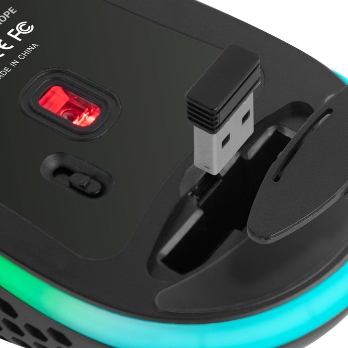 EAN 8435693100003 - Mars Gaming MMW3 ratón Juego mano derecha RF inalámbrico Óptico imagen 5