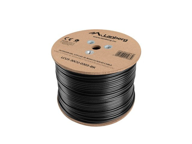 EAN 5901969414332 - Lanberg LCU5-30CU-0305-BK cable de red Negro 305 m Cat5e U/UTP (UTP) imagen 2