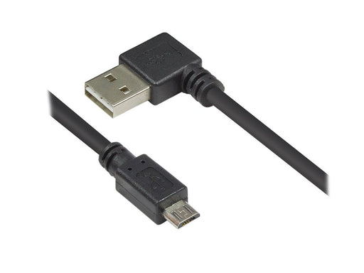 EAN 4014619717842 - Alcasa 2510-EUM005W cable USB USB 2.0 0,5 m USB A Micro-USB B 0,48 Gbit/s Negro imagen 1
