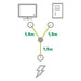 EAN 4043718265763 - InLine 16657K cable de transmisión Negro 3 m C14 acoplador Acoplador C13 2 x imagen 3
