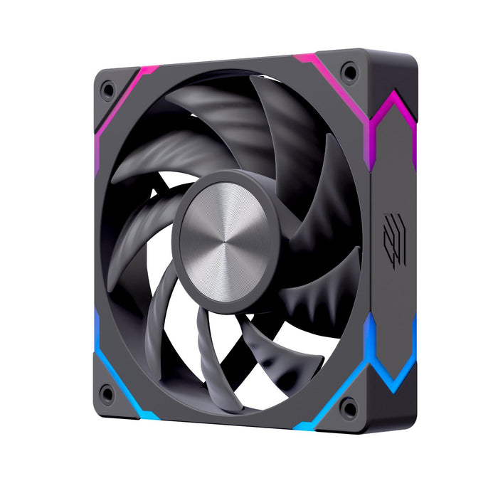 EAN 6977277360196 - Einarex EXFN-12CS1-B sistema de refrigeración para ordenador Carcasa del ordenador Ventilador 12 cm Negro imagen 10