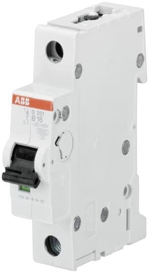 EAN 4016779463904 - ABB S201-B16 W/O ACC. corta circuito Disyuntor en miniatura Tipo B 1 imagen 1