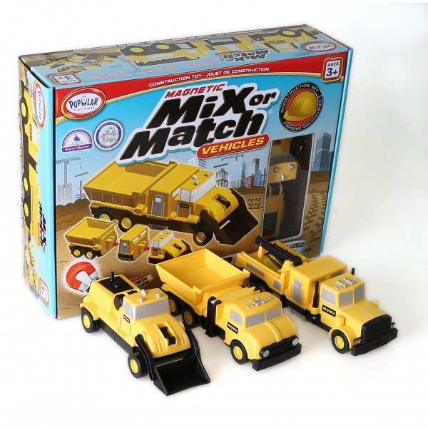 EAN 0755828603154 - Popular Playthings Mix or Match Vehicles Construction imagen 1