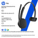 EAN 0199251820366 - HP Poly Mission 425 Stereo USB Wired Headset (Bulk) Negro imagen 5
