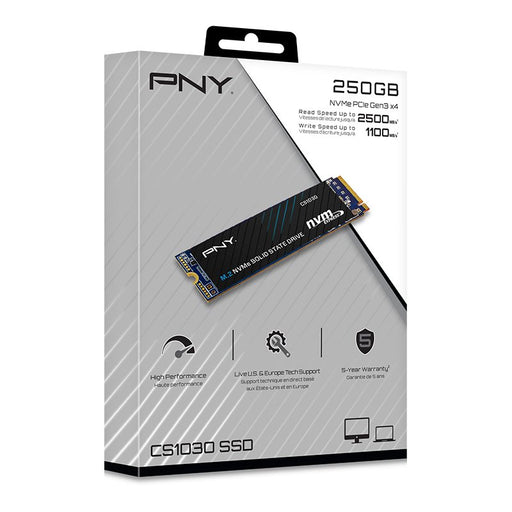 EAN 0751492642444 - PNY CS1030 M.2 NVMe 250 GB PCI Express 3.0 imagen 2