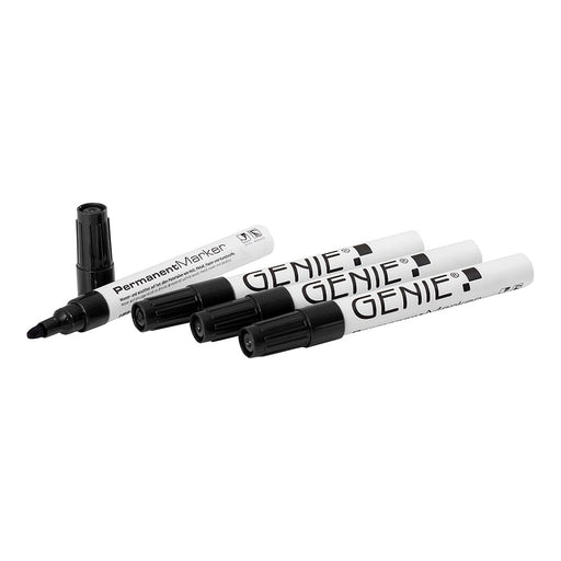EAN 4015468400305 - Genie 40030 marcador permanente Punta redonda Negro 4 pieza(s) imagen 2