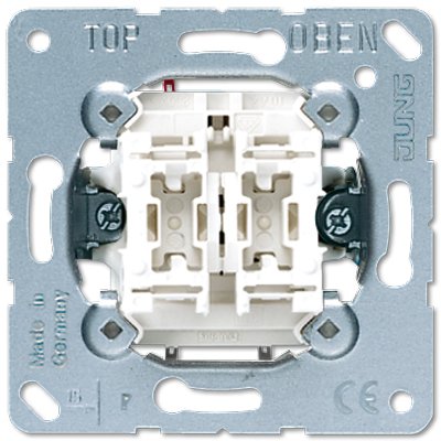 EAN 4011377261303 - JUNG 505 U 1P Metálico, Blanco imagen 1