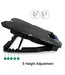 EAN 8054392611162 - Ewent EW1259 almohadilla fría 43,2 cm (17") 2500 RPM Negro imagen 3