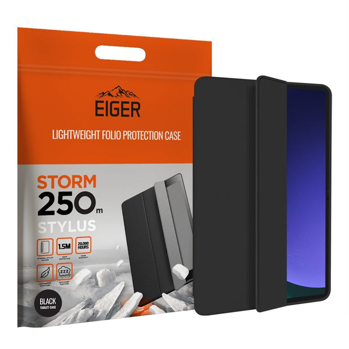 EAN 5055821772075 - EIGER EGSR00179 funda para tablet 27,9 cm (11") Folio Negro imagen 1