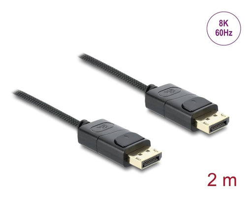 EAN 4043619816743 - DeLOCK 81674 cable DisplayPort 2 m Negro imagen 2