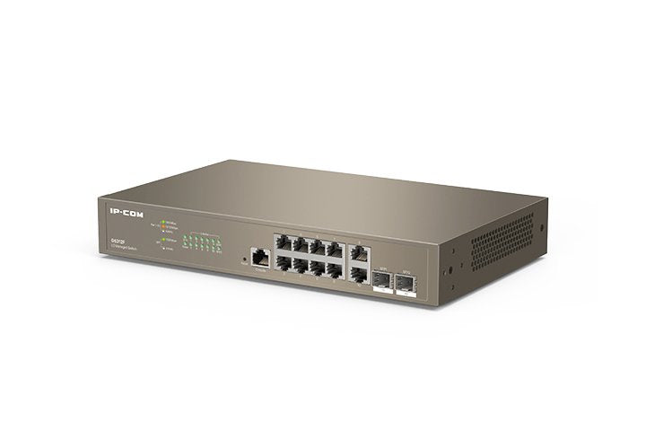 EAN 6932392831907 - IP-COM Networks G5312F switch Gestionado L3 Gigabit Ethernet (10/100/1000) 1U Marrón imagen 2