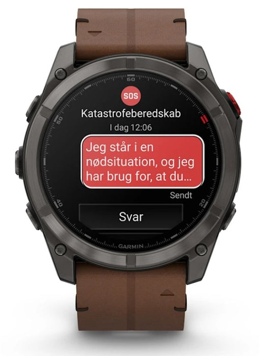 EAN 753759362430 - Garmin fēnix 8 Pro 3,56 cm (1.4") AMOLED 51 mm Digital 454 x 454 Pixeles Pantalla táctil Gris, Titanio Wif imagen 2