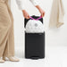 EAN 8710755238000 - Brabantia Bo Pedal Bin 12 L Rectangular Acero Negro imagen 3