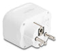 EAN 4043619114986 - DeLOCK 11498 adaptador de enchufe eléctrico Tipo E/F híbrido Tipo F Blanco imagen 2