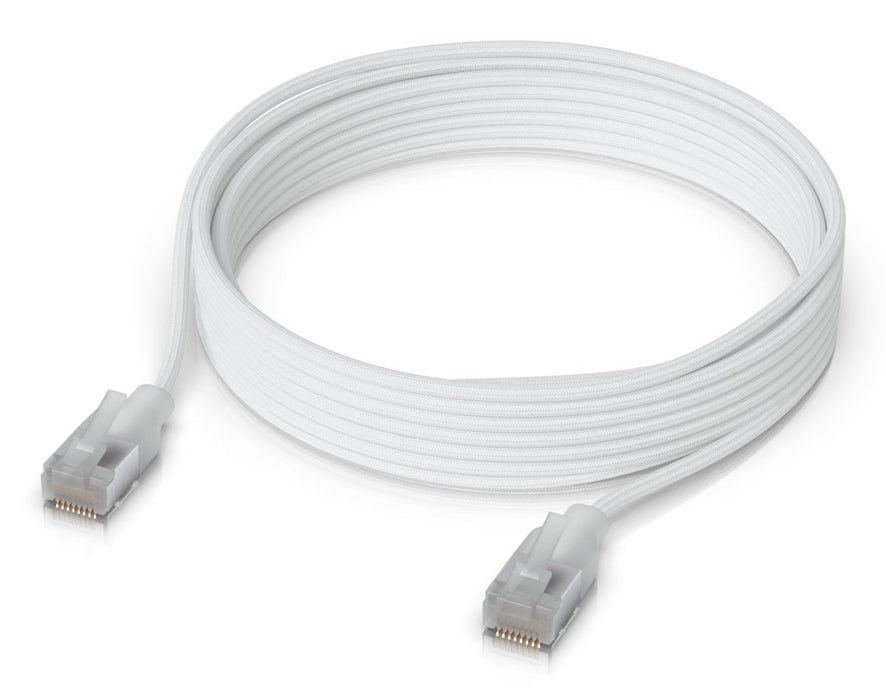 EAN 0810084697290 - Ubiquiti UACC-Cable-Patch-EL-C6A-3M-W cable de red Translúcido, Blanco Cat6a imagen 2