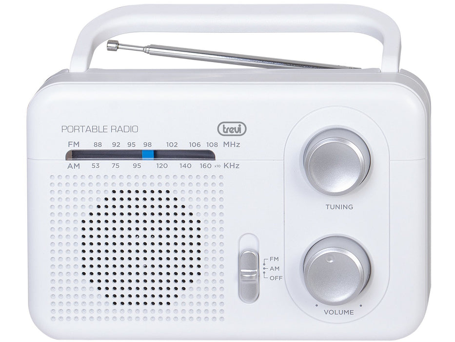 EAN 8011000029320 - Trevi RA 7F64 Portátil Analógica Blanco imagen 2