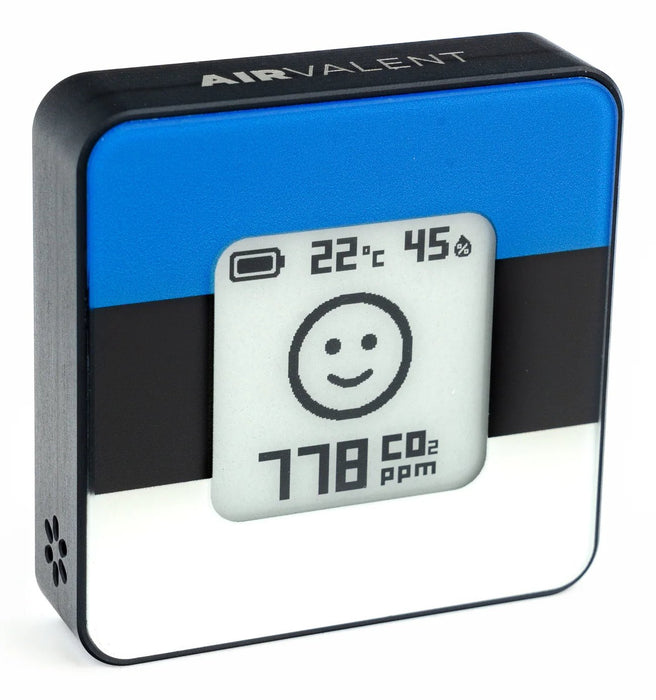 EAN 4751044060463 - AIRVALENT AIRV-FLEE medidor de calidad del aire Negro, Azul, Blanco imagen 1