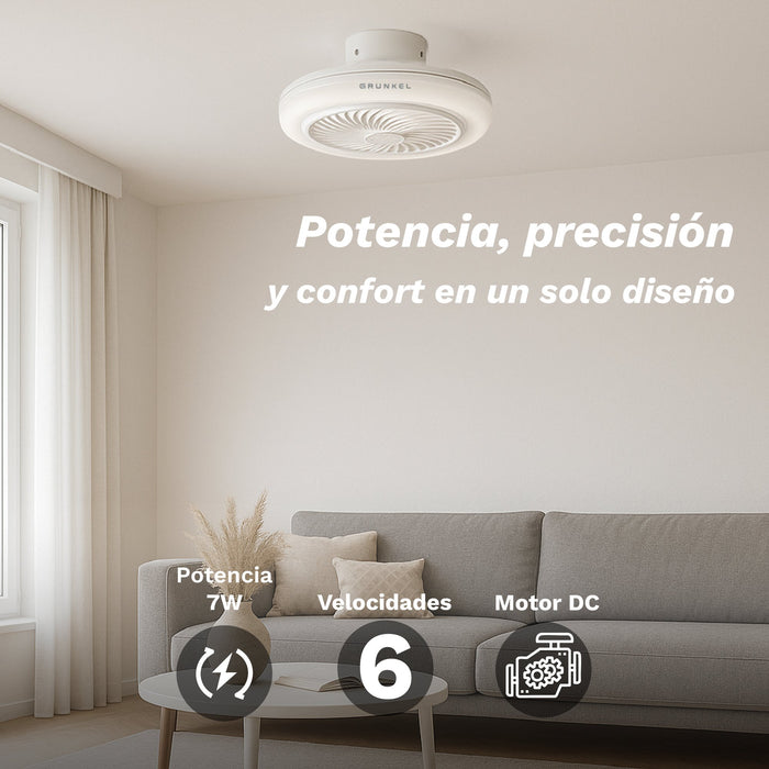 EAN 8426156018980 - Grunkel SKYWIND-20B ventilador Blanco imagen 4