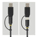 EAN 65030920575 - StarTech.com USB31CSAT3M2E base de conexión para disco duro USB 3.2 Gen 2 (3.1 Gen 2) Type-C Negro imagen 3