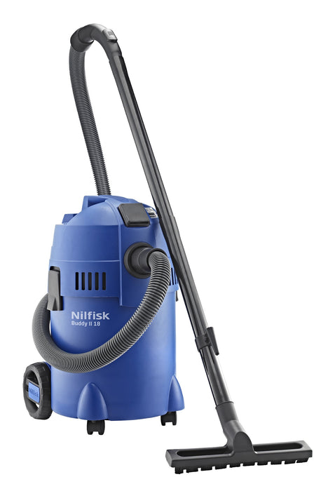 EAN 5715492141432 - Nilfisk Buddy II 18T Negro, Azul 18 L 1200 W imagen 1