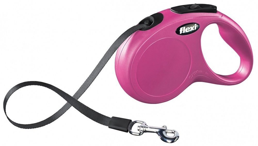 EAN 4000498023235 - Flexi New CLASSIC 5 m Rosa Perro Correa retráctil imagen 1