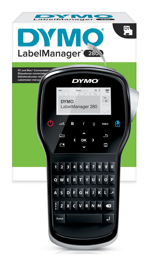 EAN 3501170968970 - DYMO LabelManager 280 QWZ impresora de etiquetas Transferencia térmica 180 x 180 DPI 15 mm/s Inalámbrico  imagen 1