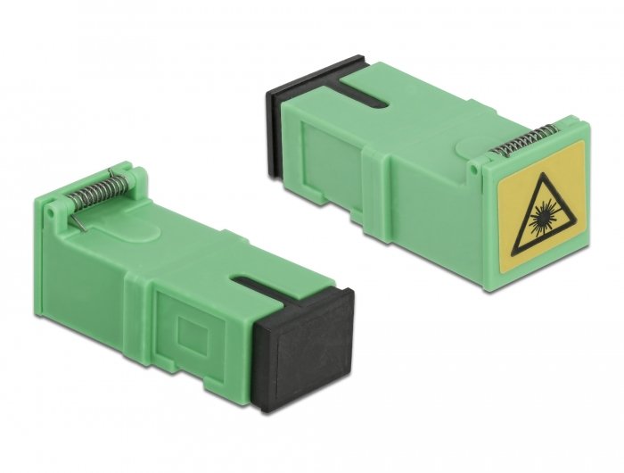 EAN 4043619859252 - DeLOCK 85925 adaptador de fibra óptica 4 pieza(s) Verde imagen 2