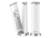 EAN 5025232871919 - Panasonic KX-TGK212SP Teléfono DECT Identificador de llamadas Plata, Blanco imagen 8