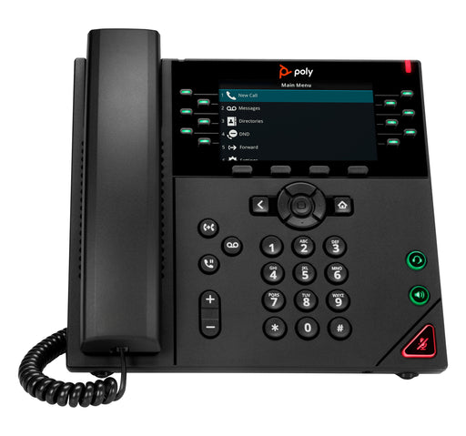 EAN 5715063715833 - HP Poly VVX 450 12-Line IP Phone and PoE-enabled teléfono IP Negro LCD imagen 1