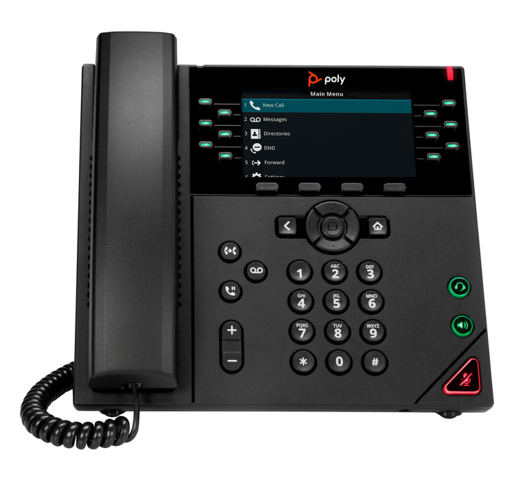 EAN 5715063715833 - HP Poly VVX 450 12-Line IP Phone and PoE-enabled teléfono IP Negro LCD imagen 1