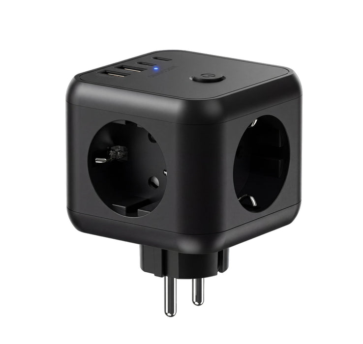 EAN 8435693114048 - Mars Gaming MDCUBE20 cargador de dispositivo móvil Negro imagen 2