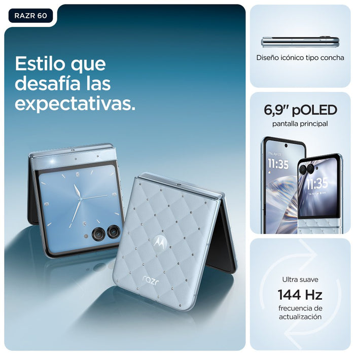 EAN 840493600666 - Motorola razr 60 + moto buds loop 17,5 cm (6.9") SIM doble Android 15 5G USB Tipo C 8 GB 256 GB 4500 mAh A imagen 34